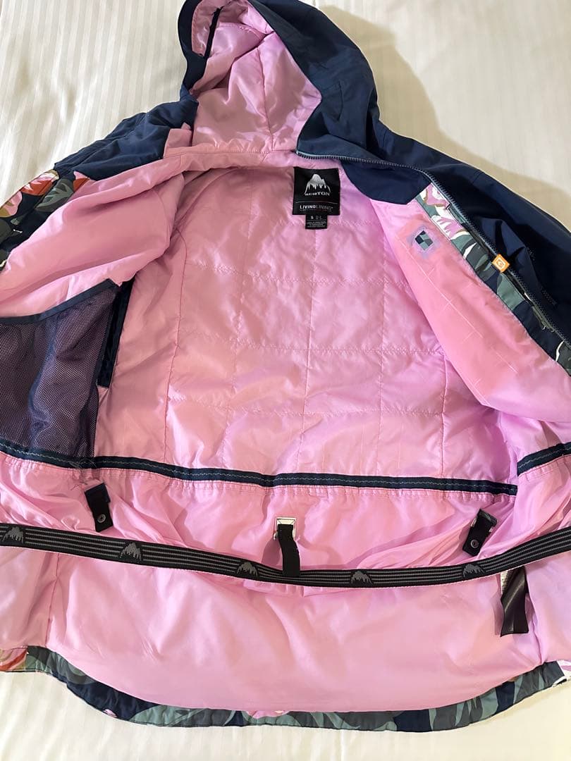 【美品】BURTON バートン 花柄 スノボウェア ジャケット