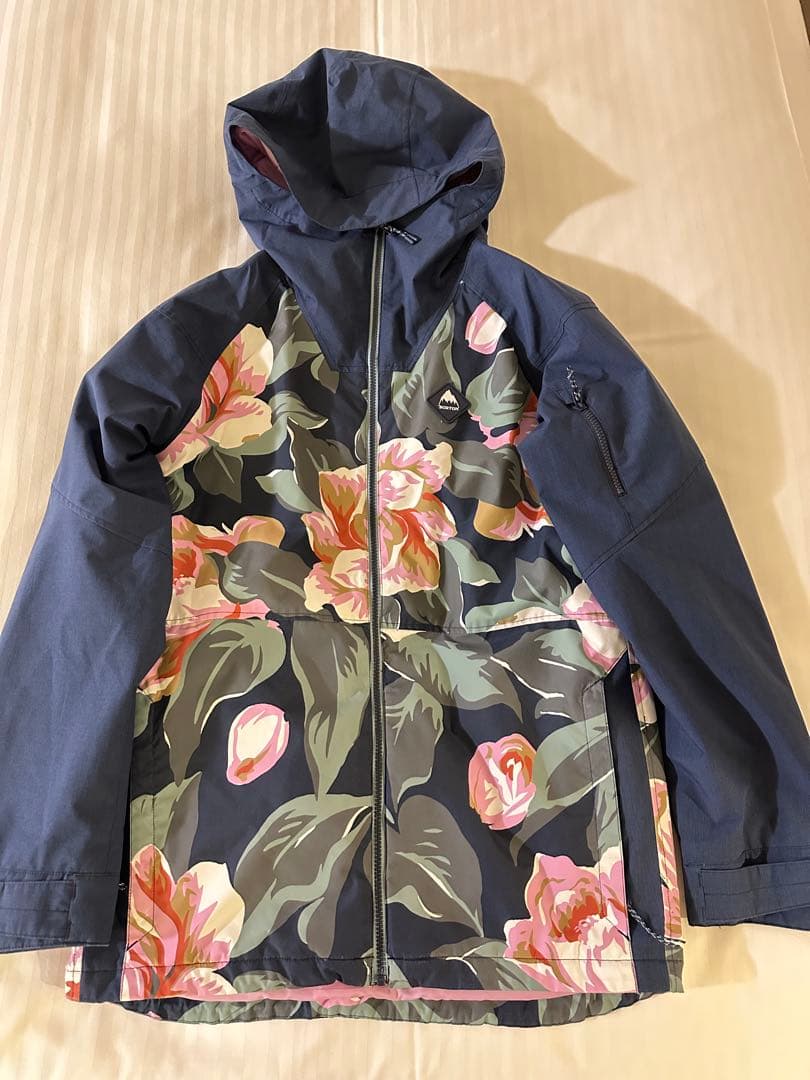 【美品】BURTON バートン 花柄 スノボウェア ジャケット