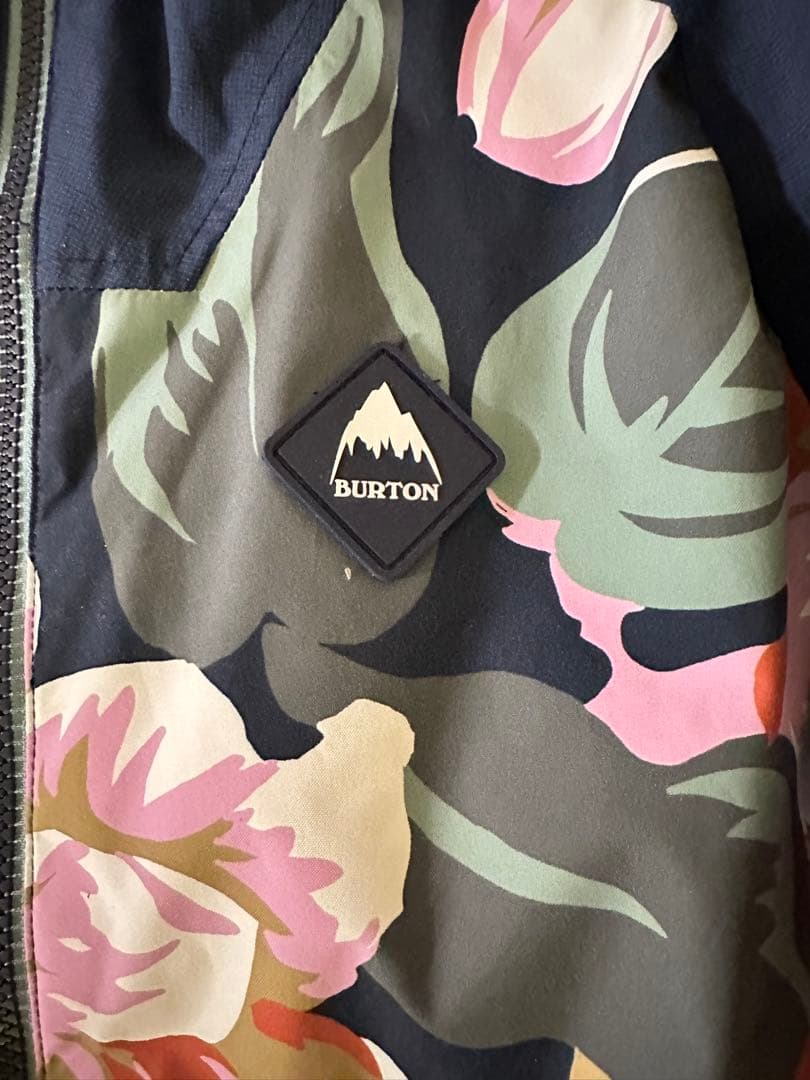 【美品】BURTON バートン 花柄 スノボウェア ジャケット