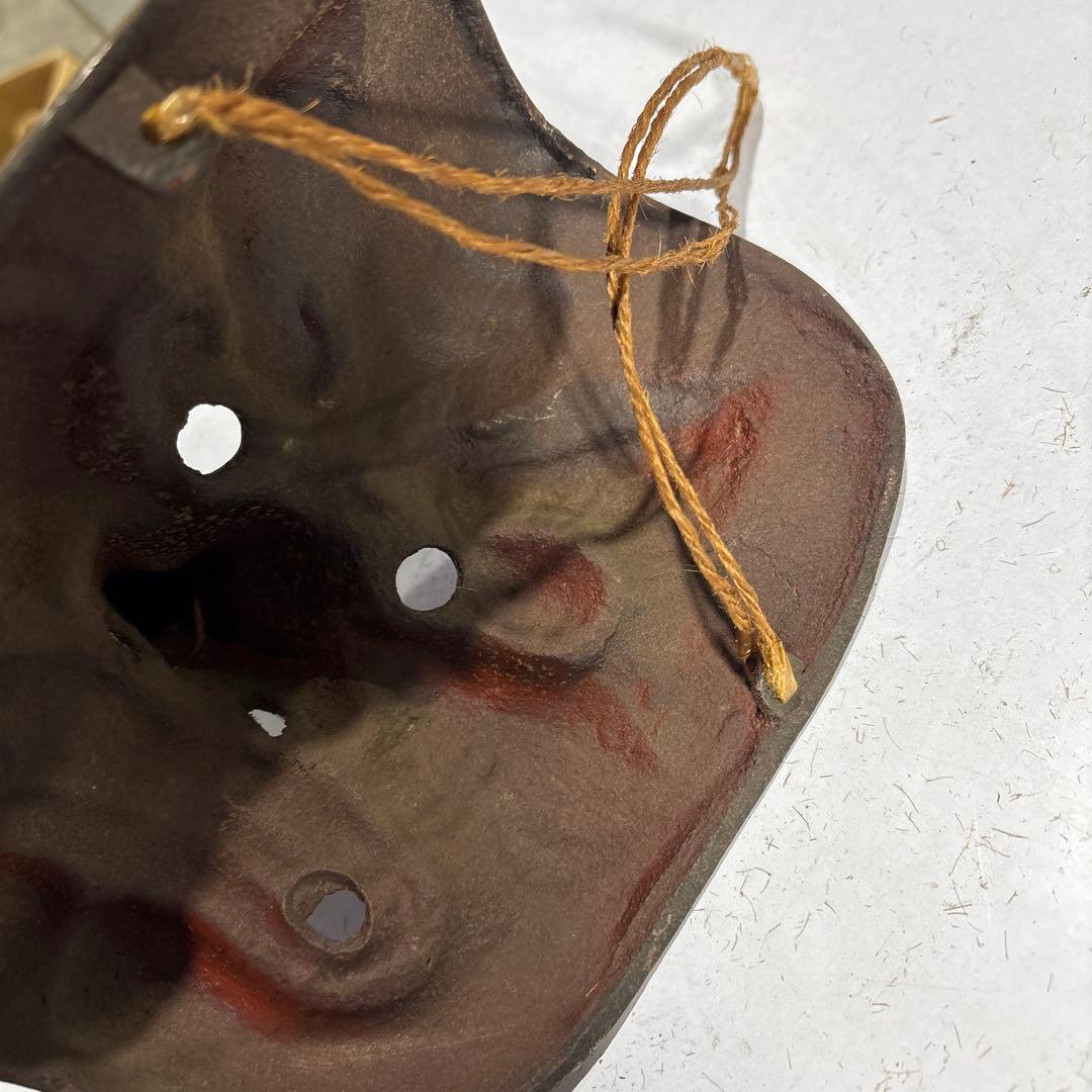 天狗 お面 鉄製 天狗面 縁起物 魔除 てんぐ