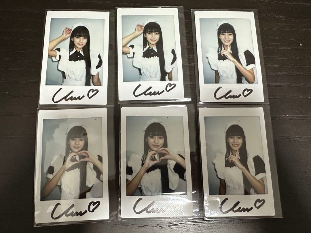 プレステージ 八掛うみ 直筆サイン入りチェキ 6枚セット⑤