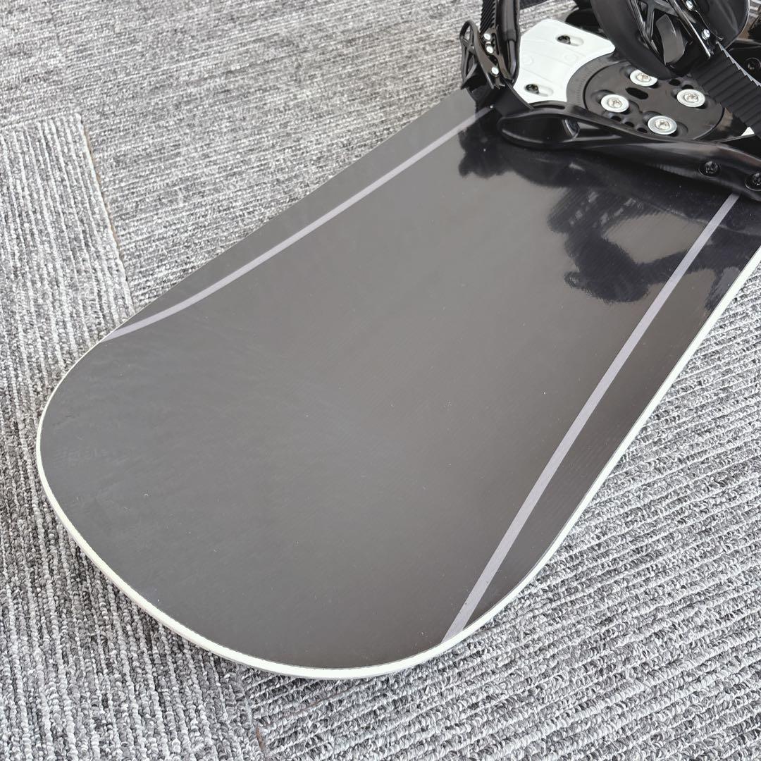 61美品❗️超豪華❗️眞空雪板等/風眞モデル スノーボードセット★155cm+ビン付