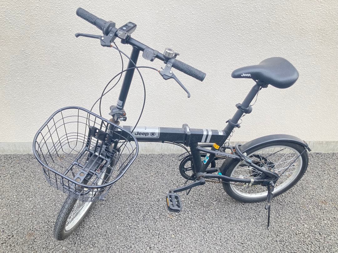 ☆超激シブ！！ JEEP JE-206G 20インチ 折りたたみ自転車 6段変速