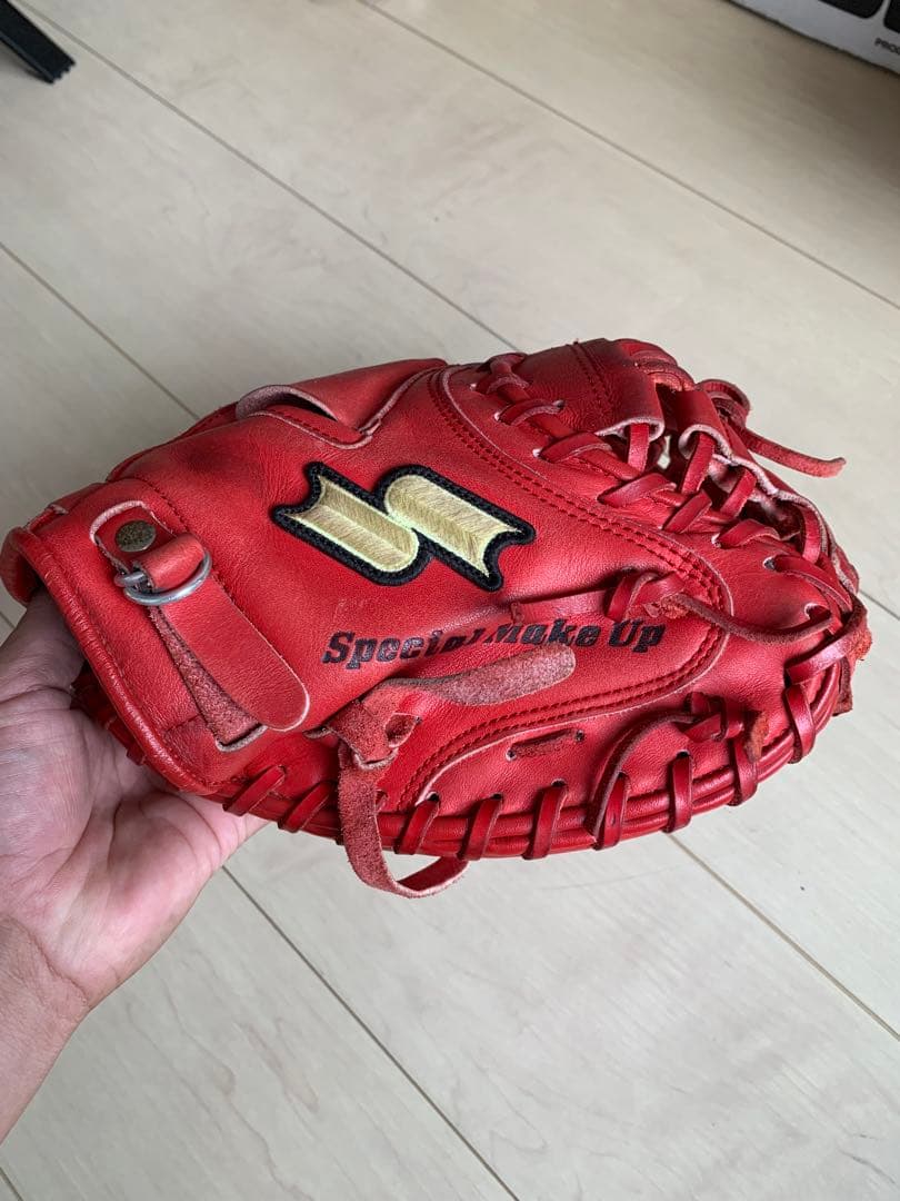 ★★週末セール★★ SSK キャッチャーミット 軟式 少年 大人 中古美品★★