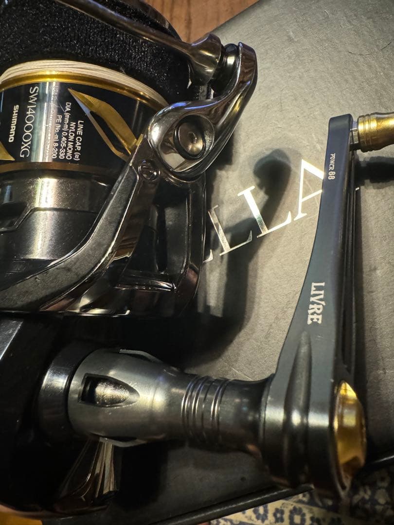 ステラsw14000xg リブレ88付属　純正ハンドルもあります。