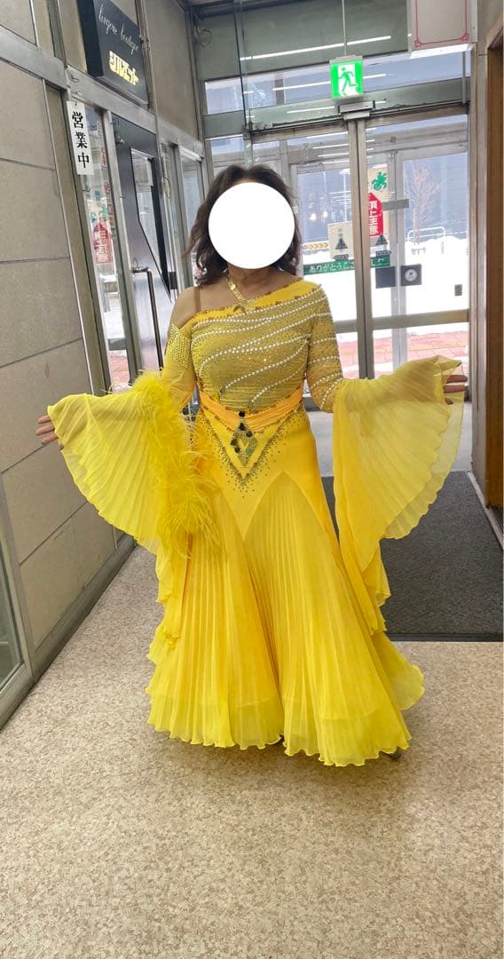 社交ダンス　スタンダードドレス　デモ用