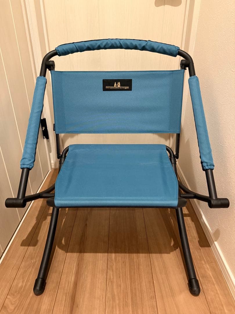 Ogawa ハイ&ロー2ウェイチェア 【ネイビー・ブルー】美品2脚セット