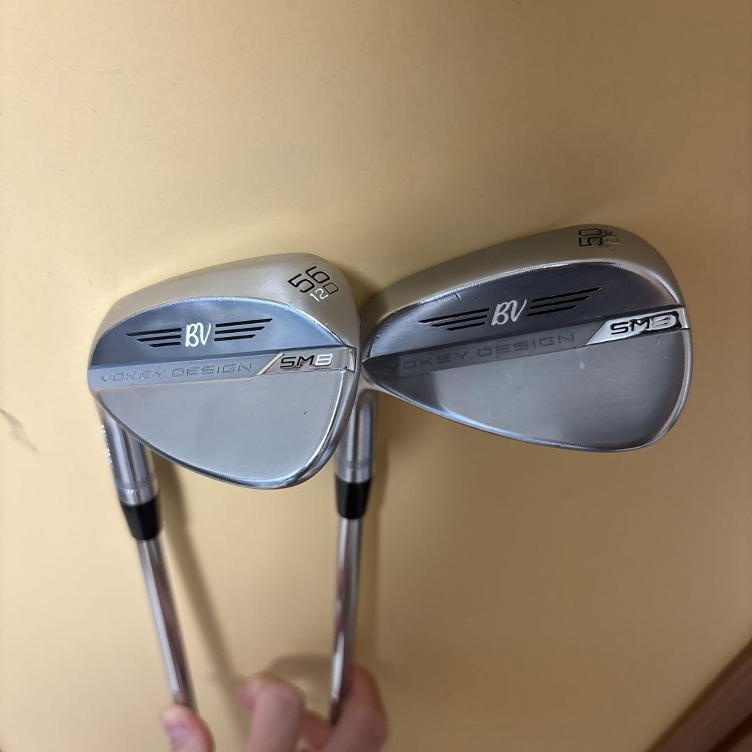 はう　タイトリスト　ウェッジSM8 50度　56度　レフティ二本セット