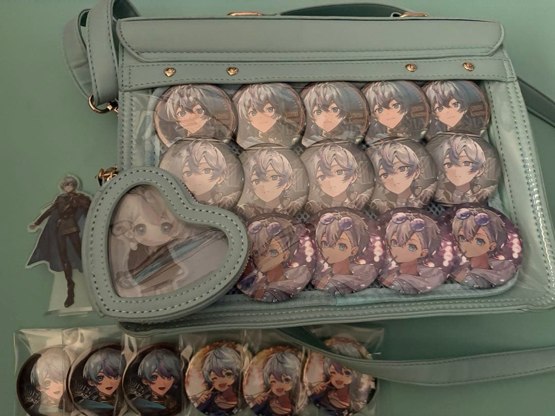 シクフォニ　こさめくん痛バック並び　ショルダー　ポーチ付き　セット売り