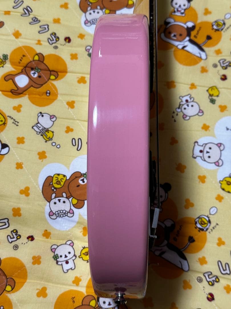 フェルナンデスZO-3 ピンク エレキギター スピーカー内蔵