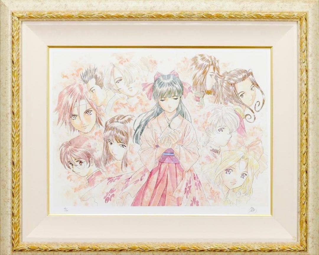 アートコレクションハウス サクラ大戦 雪月風花 116/150 版画 リトグラフ