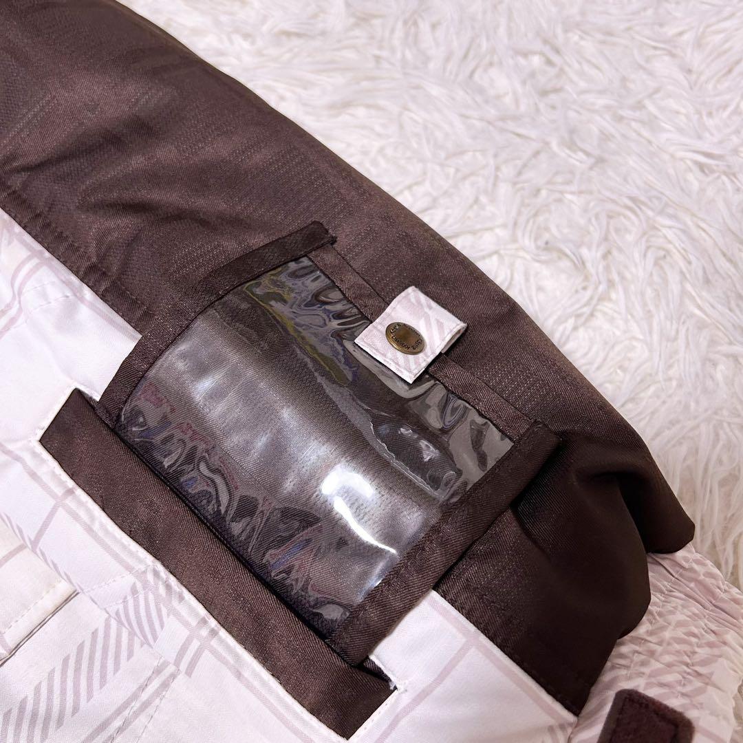 【美品】KASTLE ケスレ スキー スノーボード ウェア ホワイトM