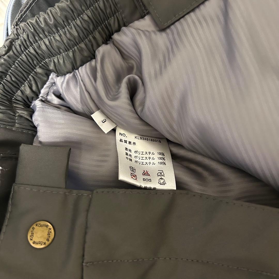 【美品】KASTLE ケスレ スキー スノーボード ウェア ホワイトM