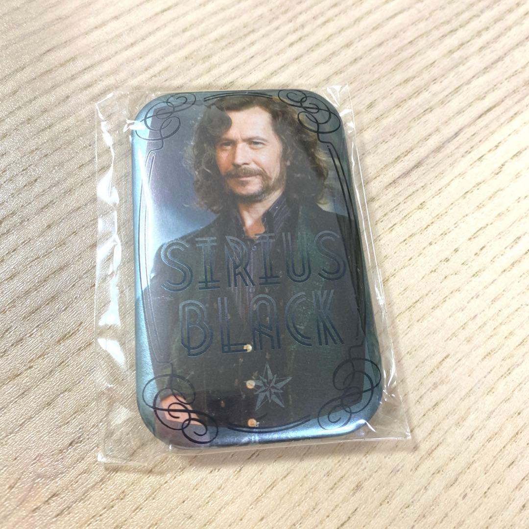 ハリーポッター スクエア缶バッジ シリウス　ブラック