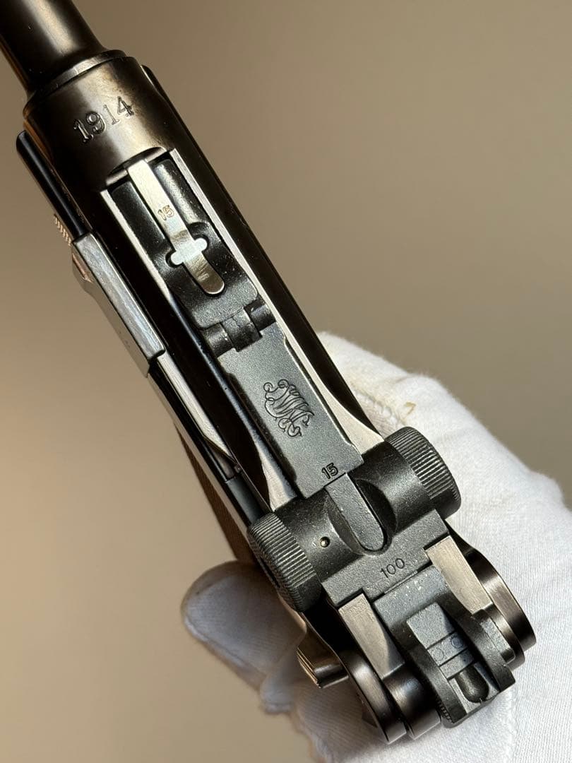 タナカ ルガー P08 6インチ メタルフィニッシュ ガスブロ ガスガン マルイ