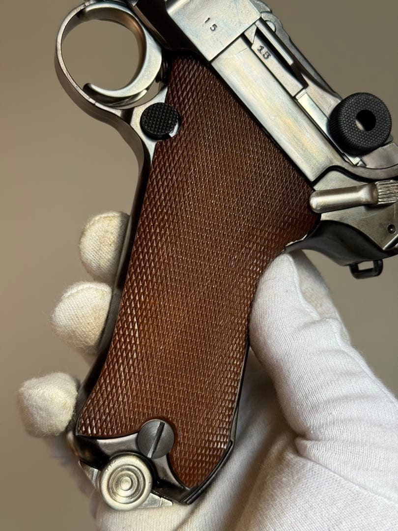 タナカ ルガー P08 6インチ メタルフィニッシュ ガスブロ ガスガン マルイ