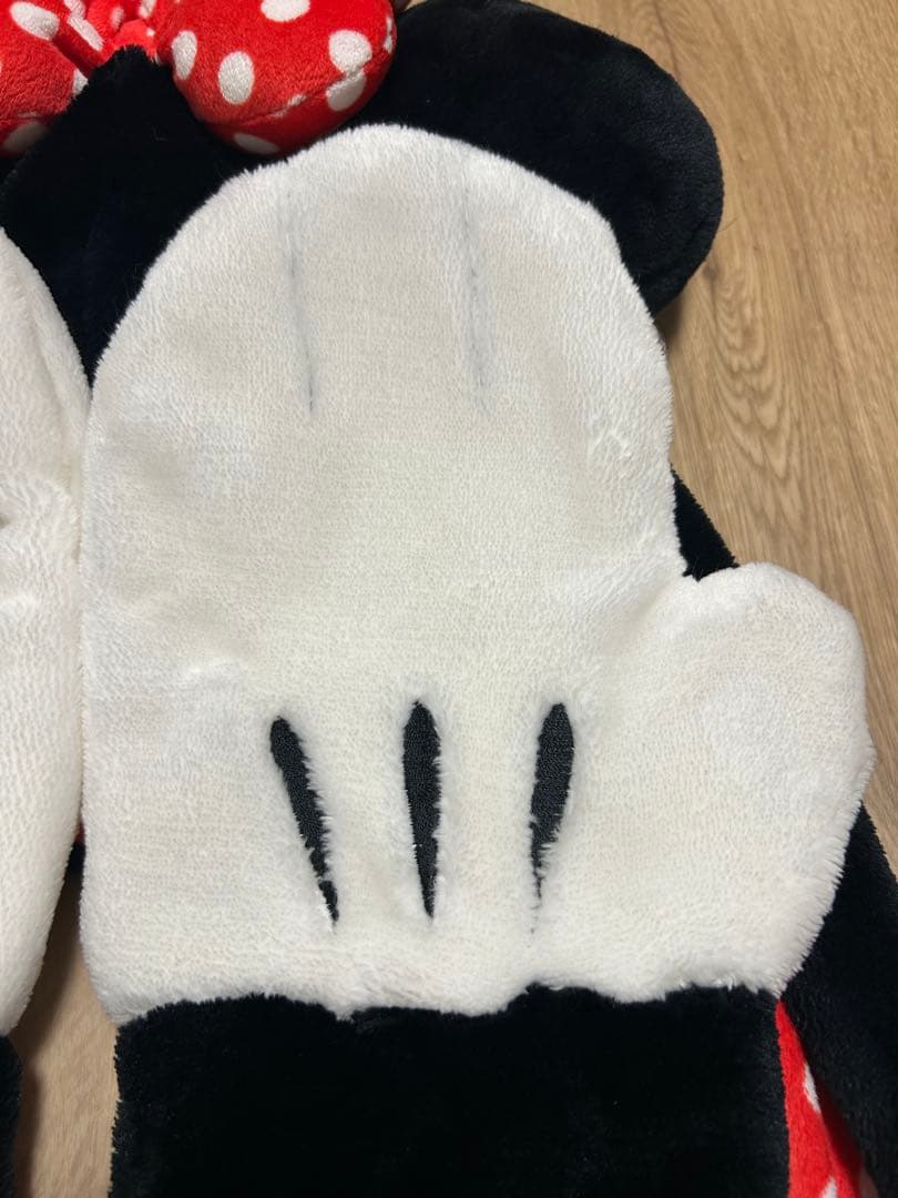 【美品】ミニー　マフラーキャップ