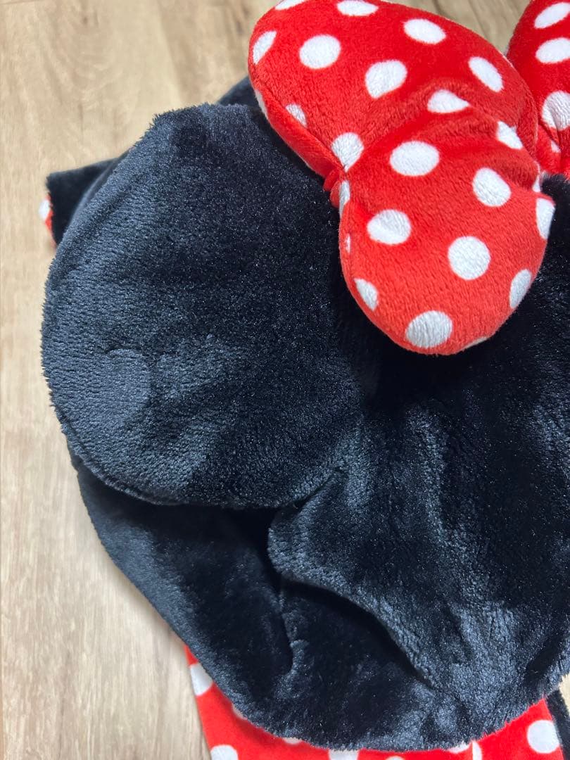 【美品】ミニー　マフラーキャップ