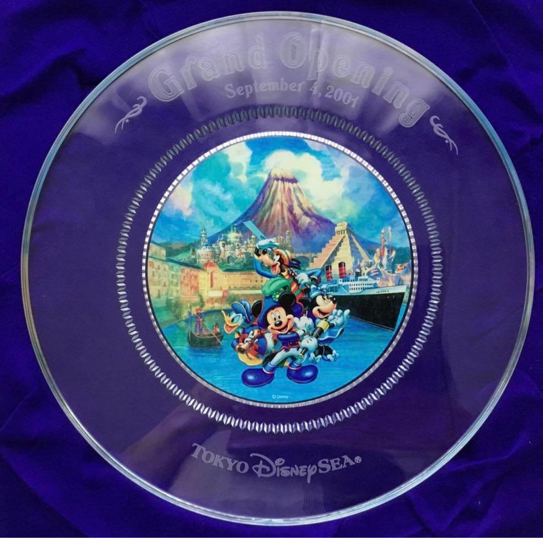 東京ディズニーシー　グランドオープニング記念皿