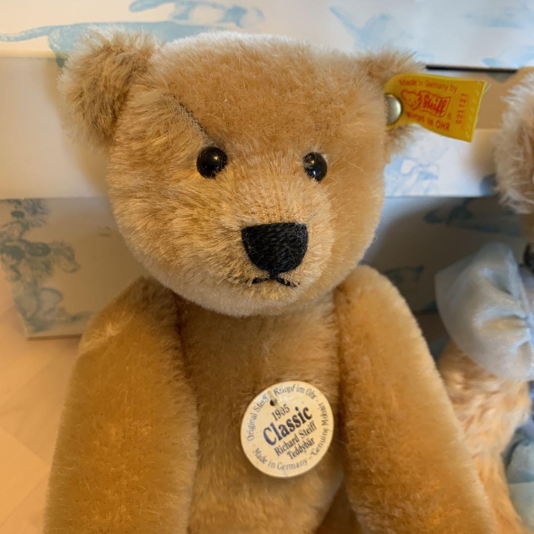 シュタイフ　テディベア　二体セット