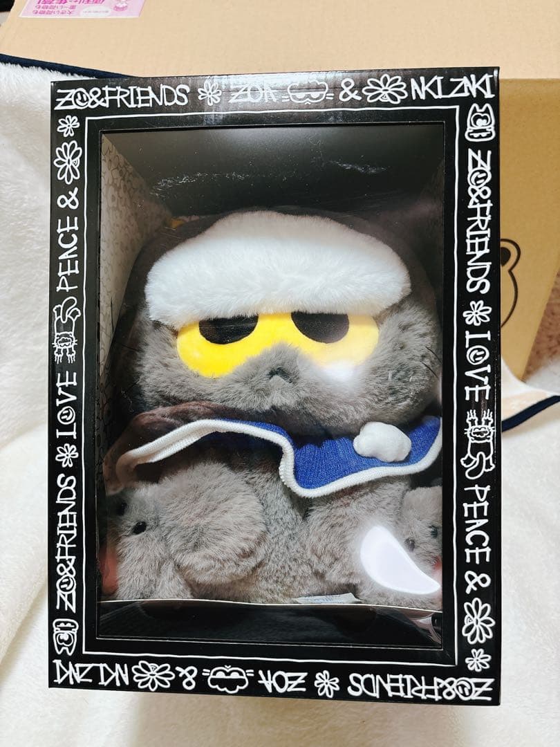 ZO&FRIENDSポップアップ ZOAぬいぐるみ ミディアム