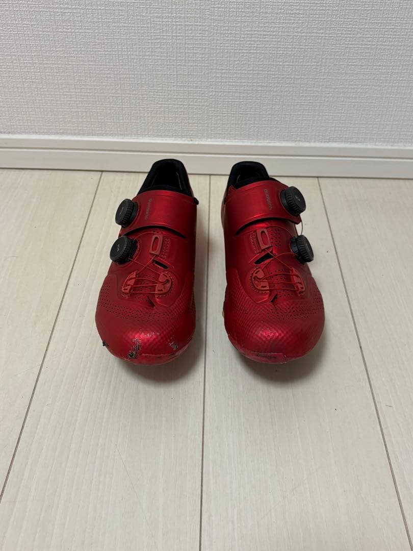 SHIMANO S-PHYRE RC9 SPD-SL ロードシューズ レッド