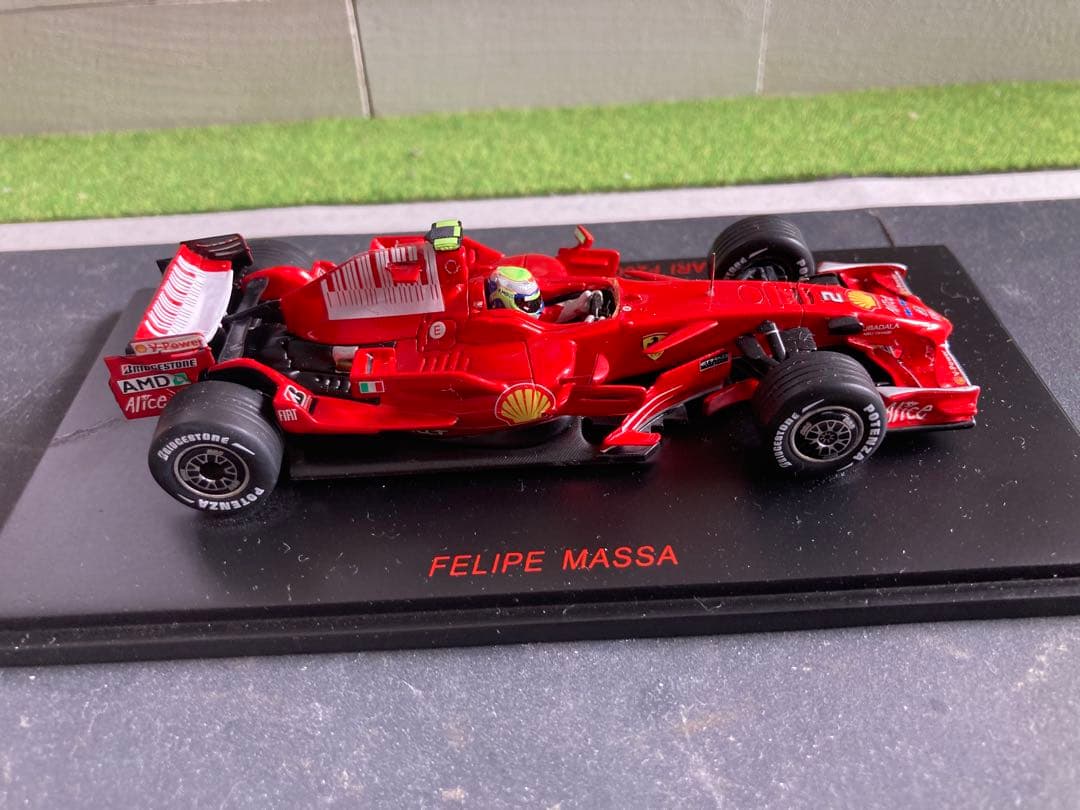 レッドライン‼️フェラーリF2008 フェリペマッサ　フランスGP優勝モデル