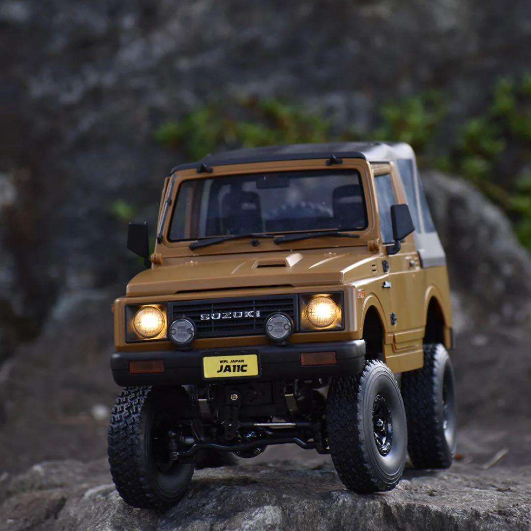 WPL JAPAN スズキ ジムニー(JA11C) C74-1 RTR　ブラウン