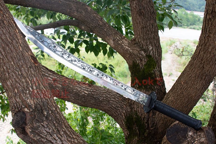 一枝梅-牛尾刀 武具　刀装具　日本刀　模造刀   居合刀