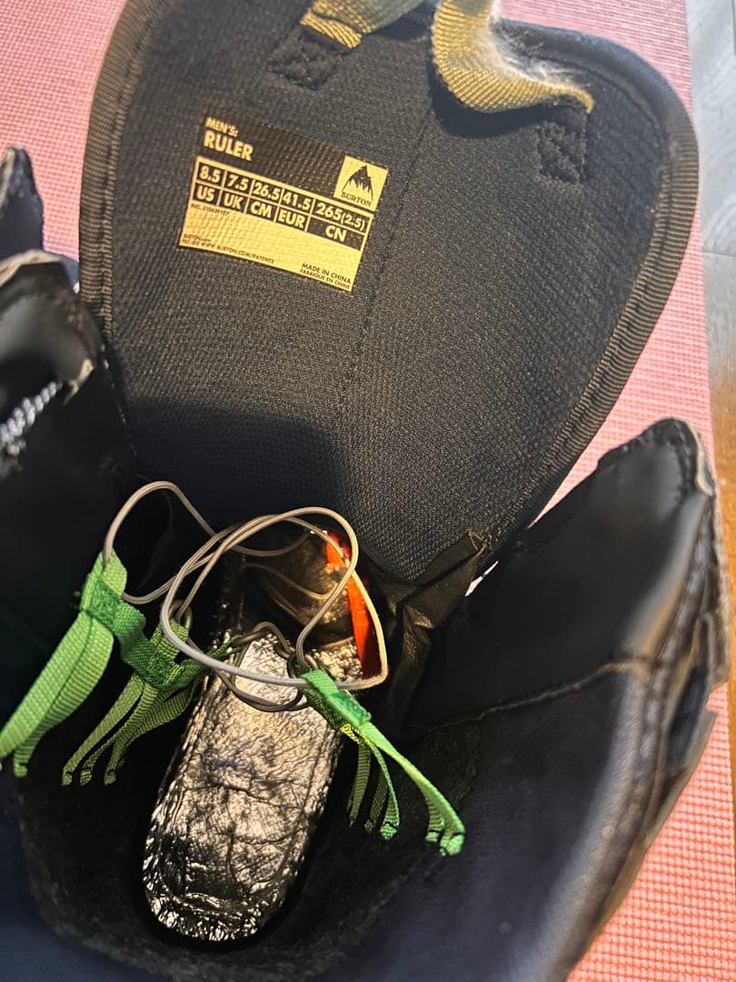 【3回使用美品】BURTON RULER スノーボードブーツ 26.5cm