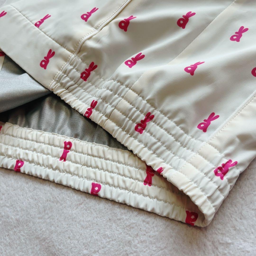 極美品　アルチビオ　ジャケット　ブルゾン　蓄熱裏地　ロゴ　ピンク　ホワイト