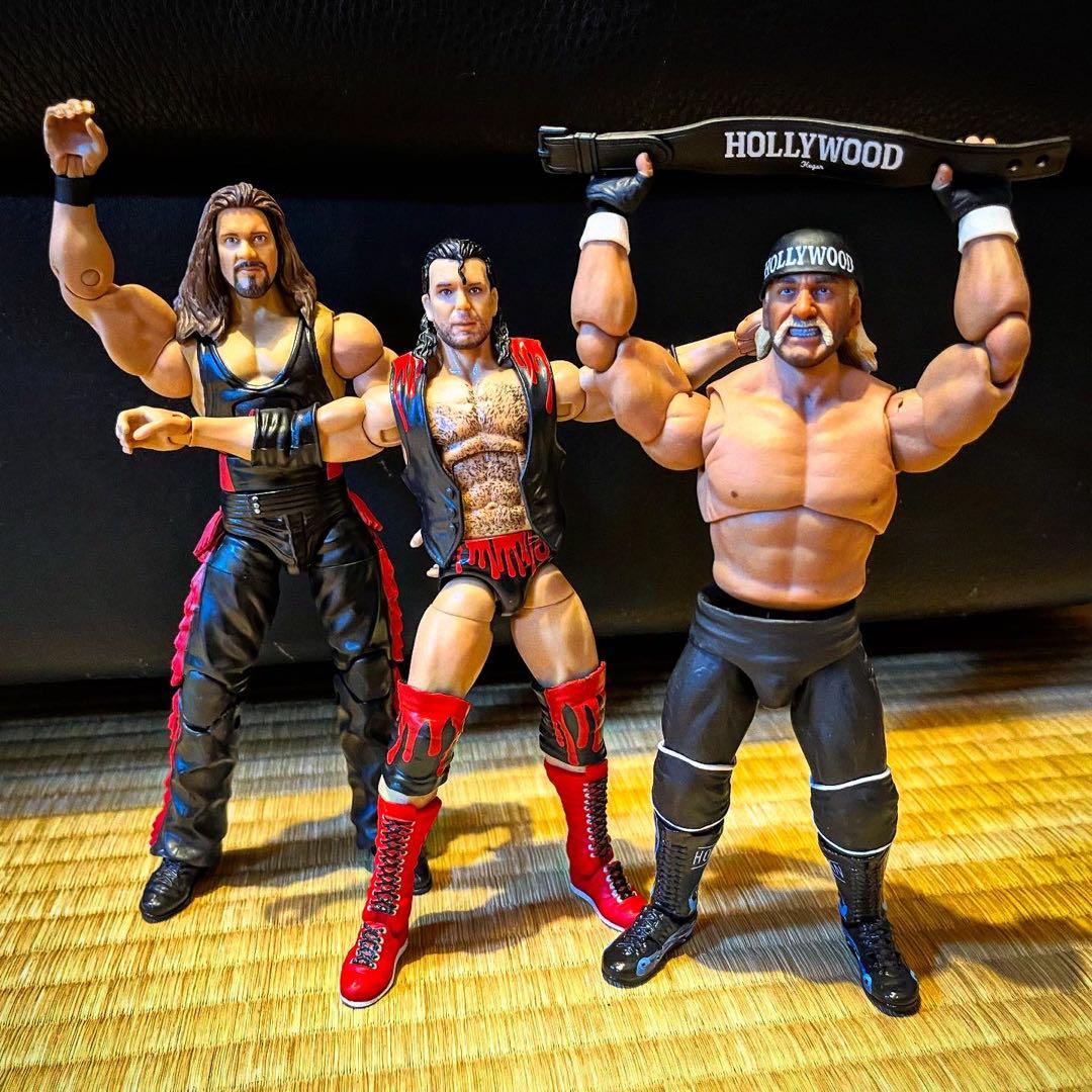 nWo ホーガン スコット・ホール ケビン・ナッシュ WCW WWE フィギュア