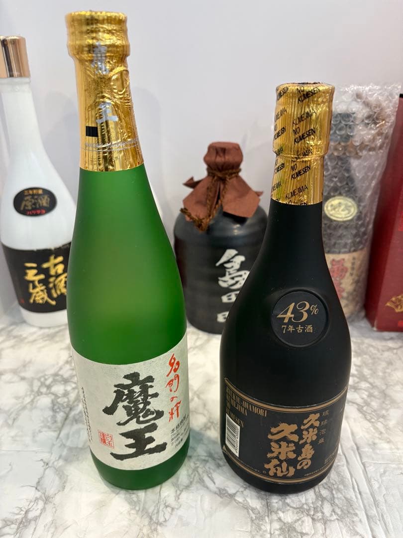 し*け様 未開栓 お酒コレクション 古酒 11本まとめ 魔王 白雪等 熟成酒