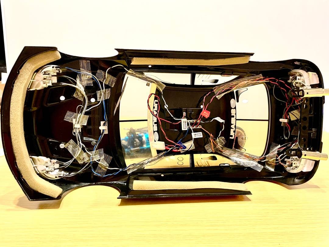 GW中で販売終了 スバルインプレッサ　クスコ(絶版品)ボディのみ　タミヤLED付