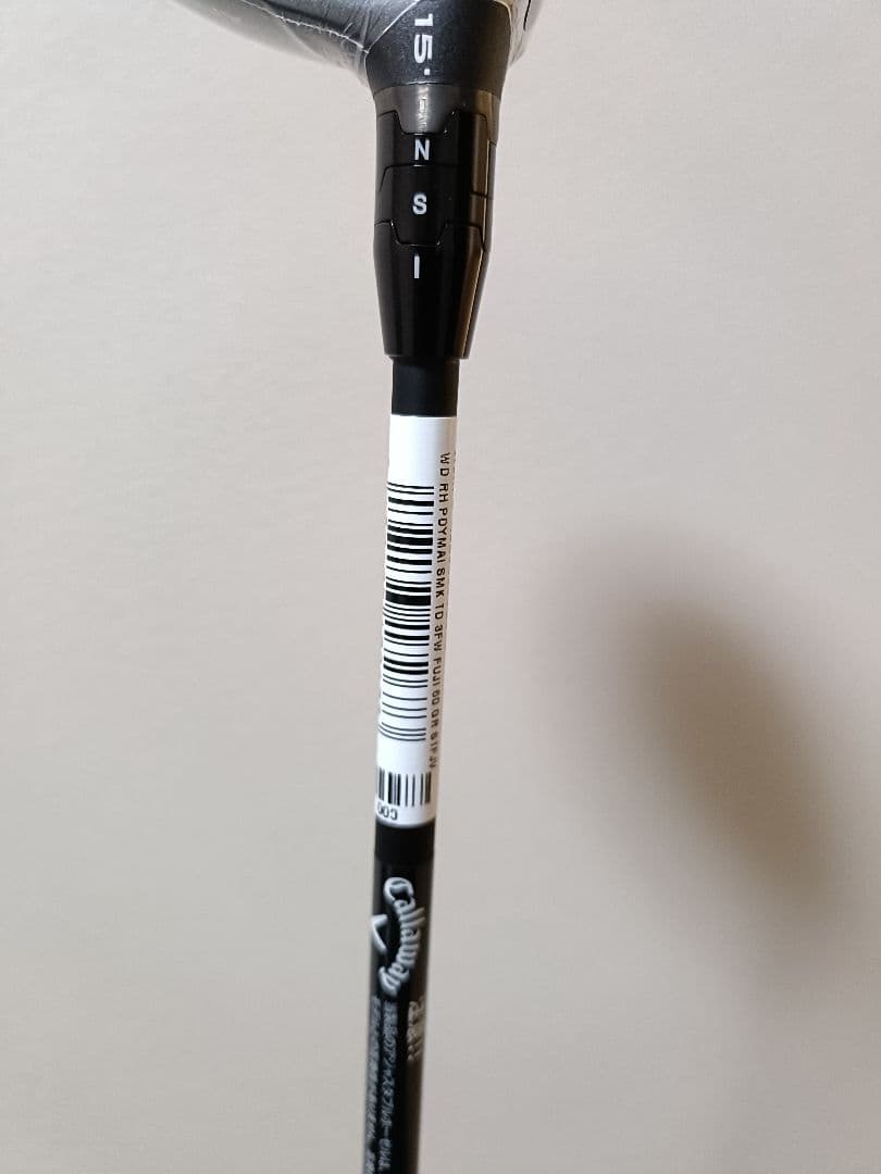 新品　スピーダーNX 60-S 3w用　Callawayスリーブ　SPEEDER