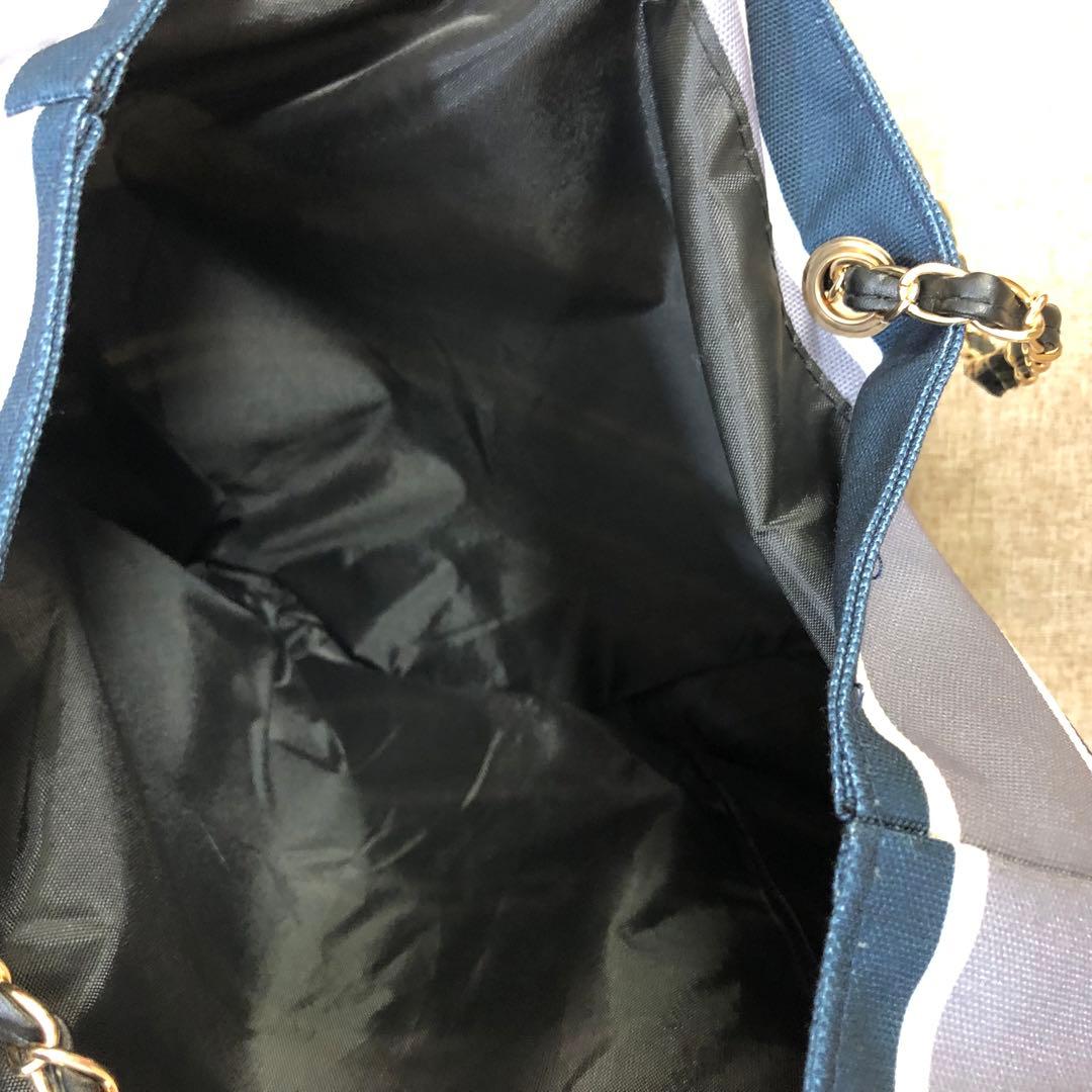 ノベルティストライプ トートバッグ非売品