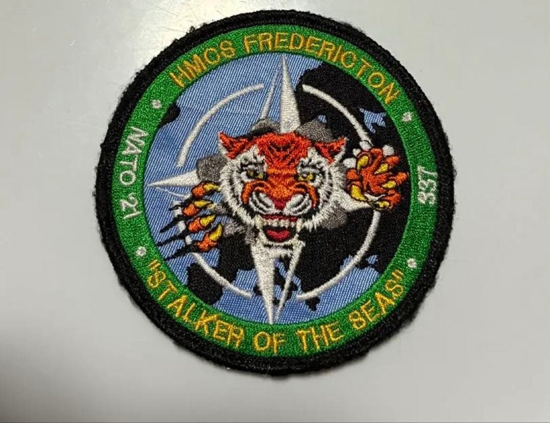 カナダ海軍　フレデリクトン、米沿岸警備隊　パッチ　セット