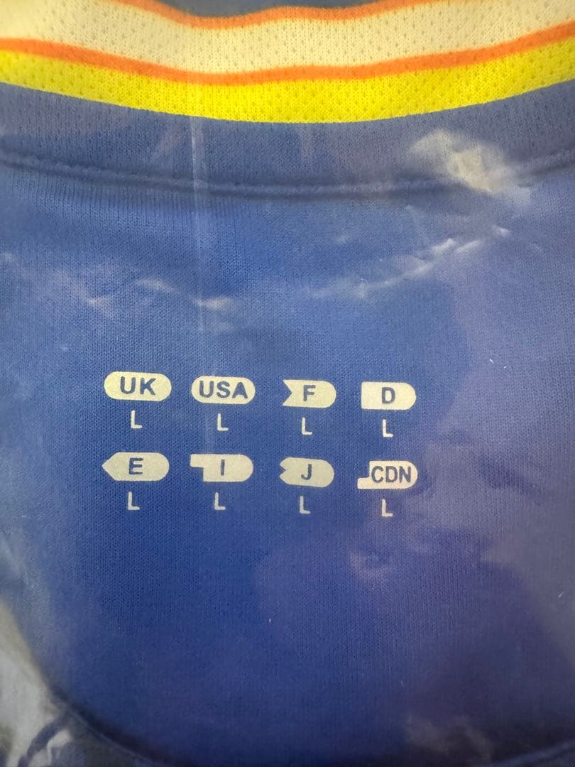 2025 ウズベキスタン代表　ホームユニフォームLサイズ 新品未使用品　JAKO