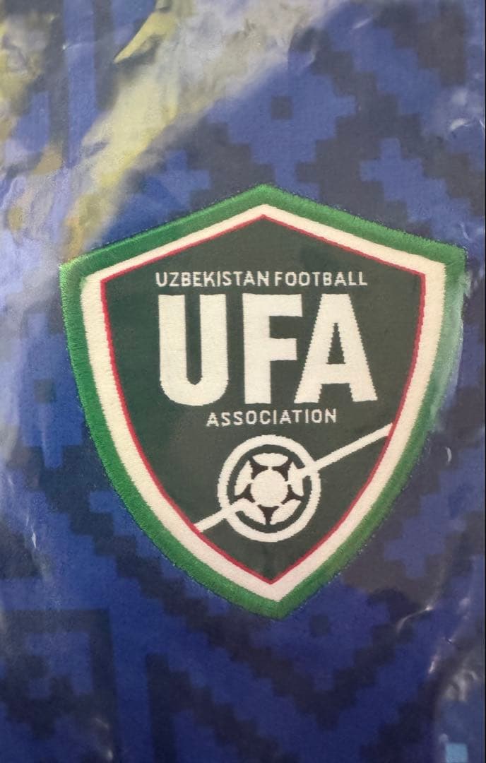 2025 ウズベキスタン代表　ホームユニフォームLサイズ 新品未使用品　JAKO