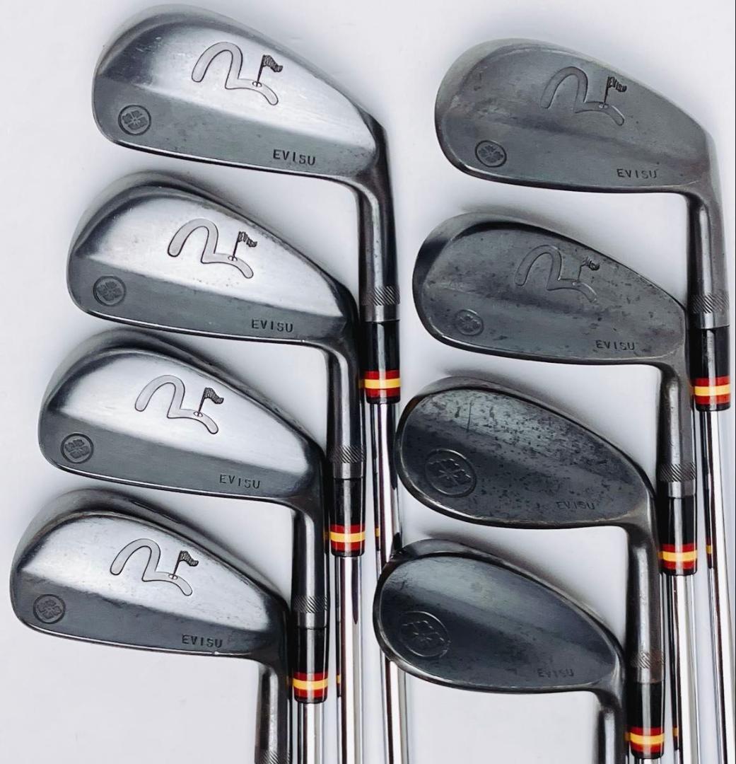 幻の逸品!! EVISU アイアン ゴルフクラブセット 8本 メッキ加工