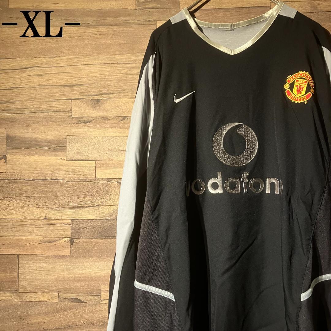 NIKE　02-04　マンチェスターユナイテッド　ユニフォーム　長袖　サイズXL