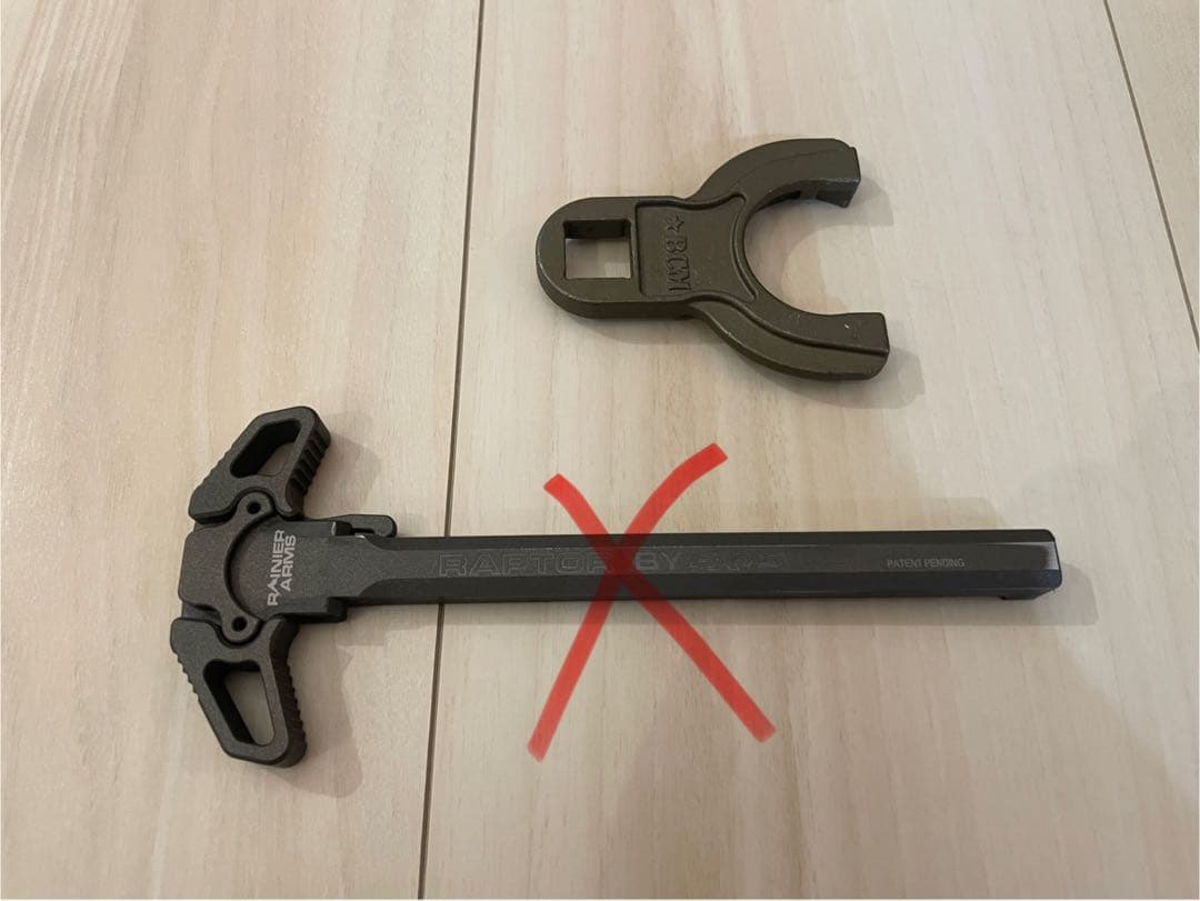 タングステン　アッパーレシーバー 東京マルイMWS