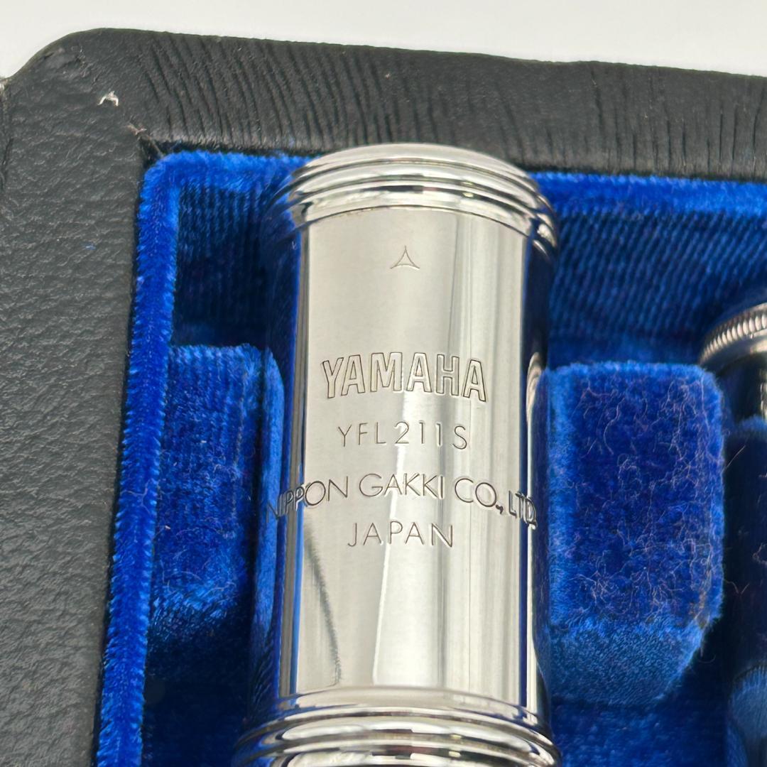 YAMAHA フルート 211S 管楽器 ケース・バック付 現状品（美品）