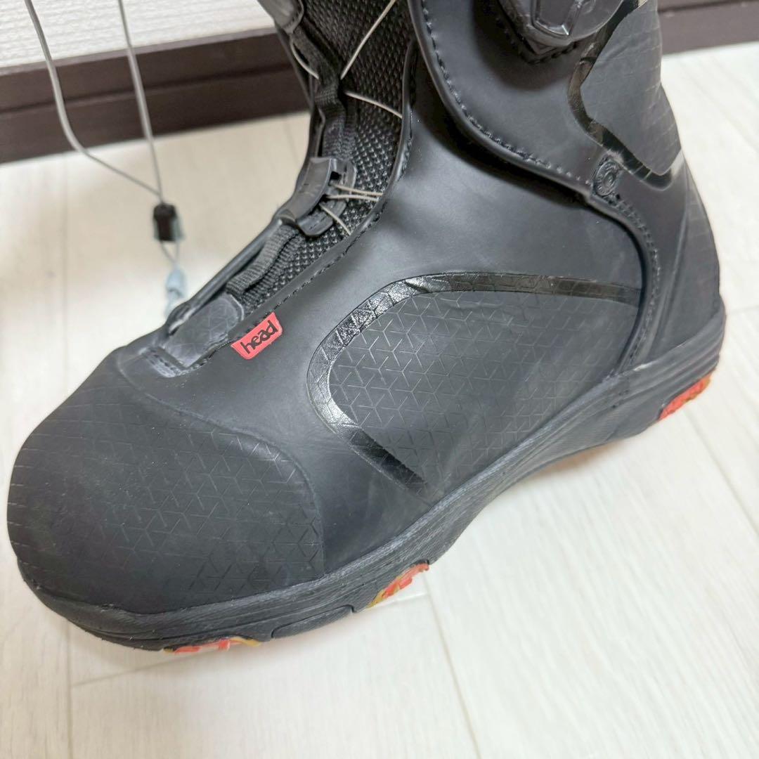 HEAD ダブルBOA スノーボードブーツ 23.0cm 美品