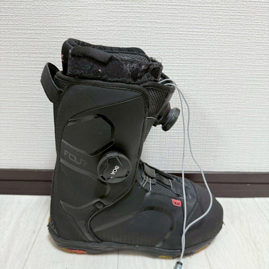 HEAD ダブルBOA スノーボードブーツ 23.0cm 美品