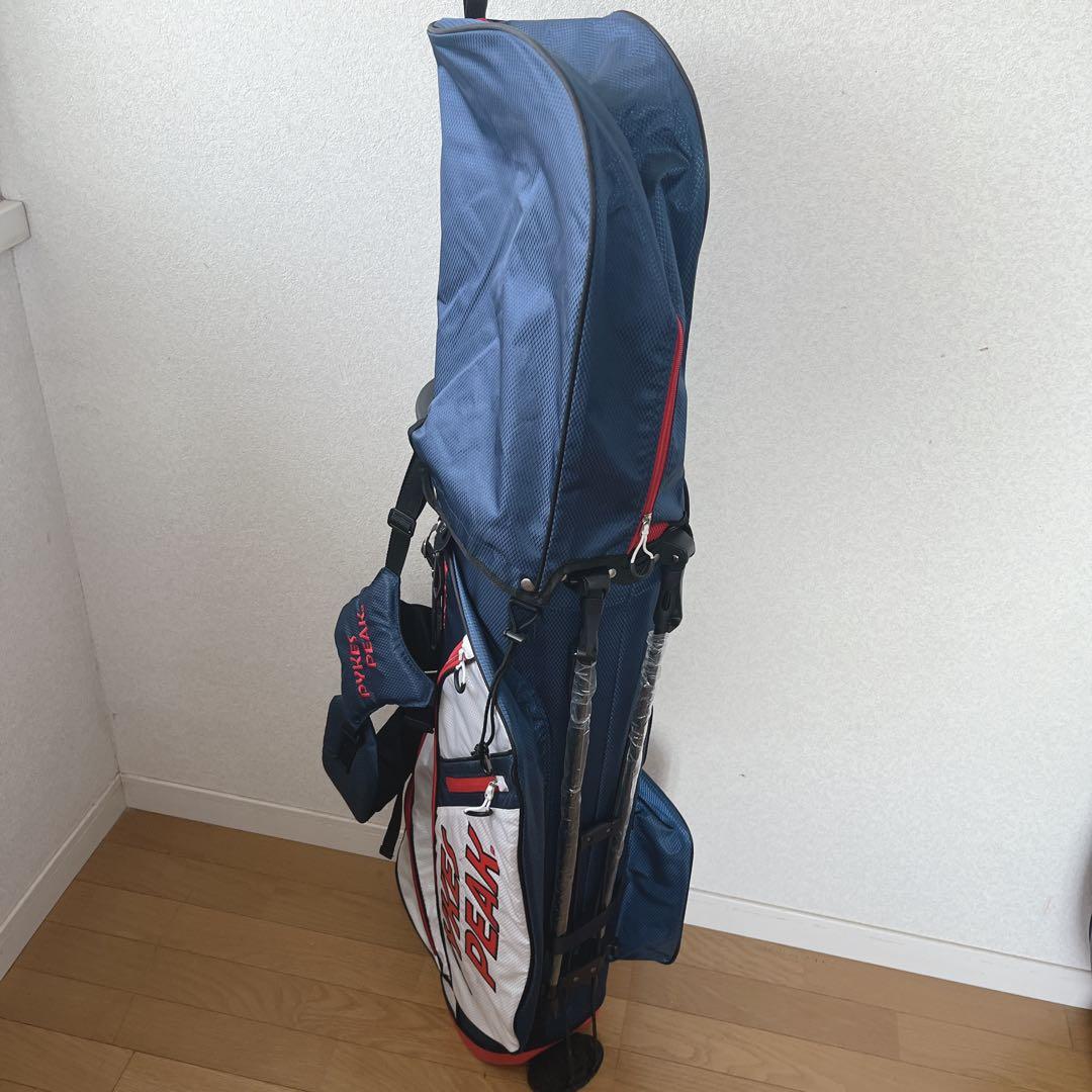 K104 美品 PYKES PEAK パイクスピーク スタンドキャディバッグ