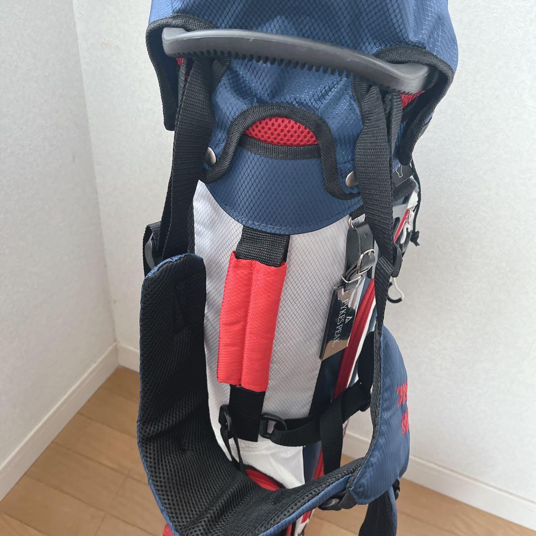 K104 美品 PYKES PEAK パイクスピーク スタンドキャディバッグ
