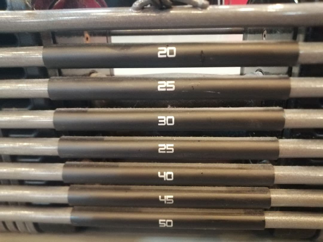 正規品 箱あり パワーブロック ダンベルセット (片方約23kg) ③分の②