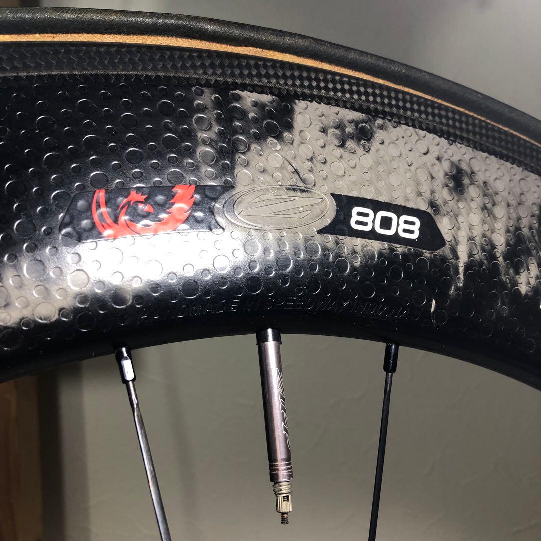 ZIPP 808 Firecrest TU カーボンホイール 前後セット