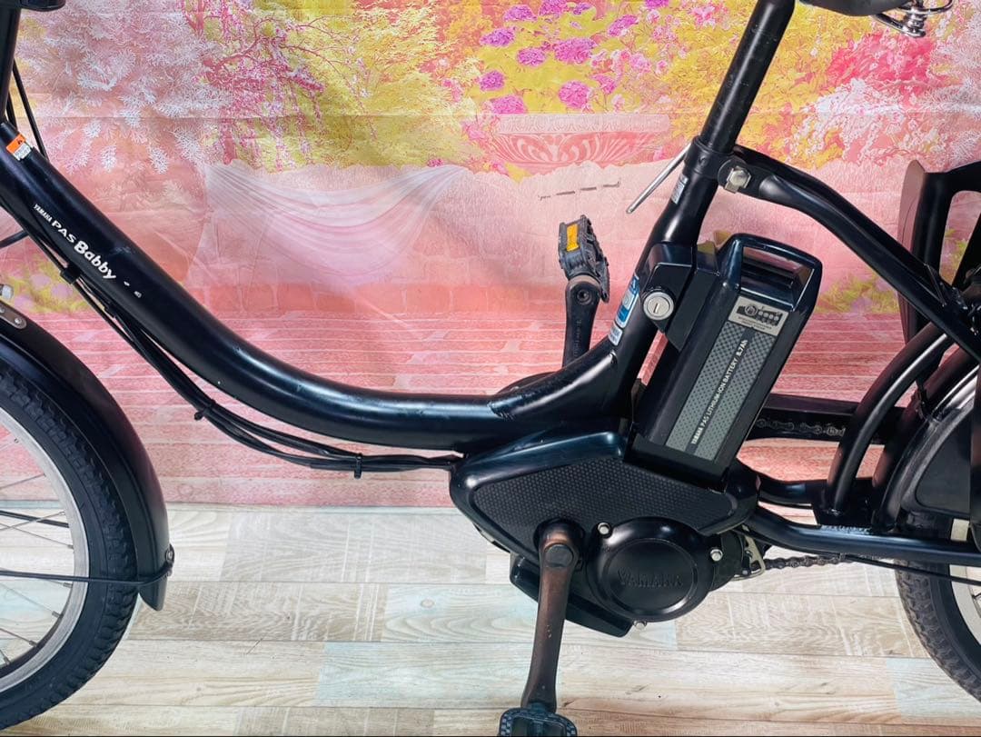 ZK3345 電動自転車 ヤマハ パスバビー 子供乗せ 20インチ 送料無料